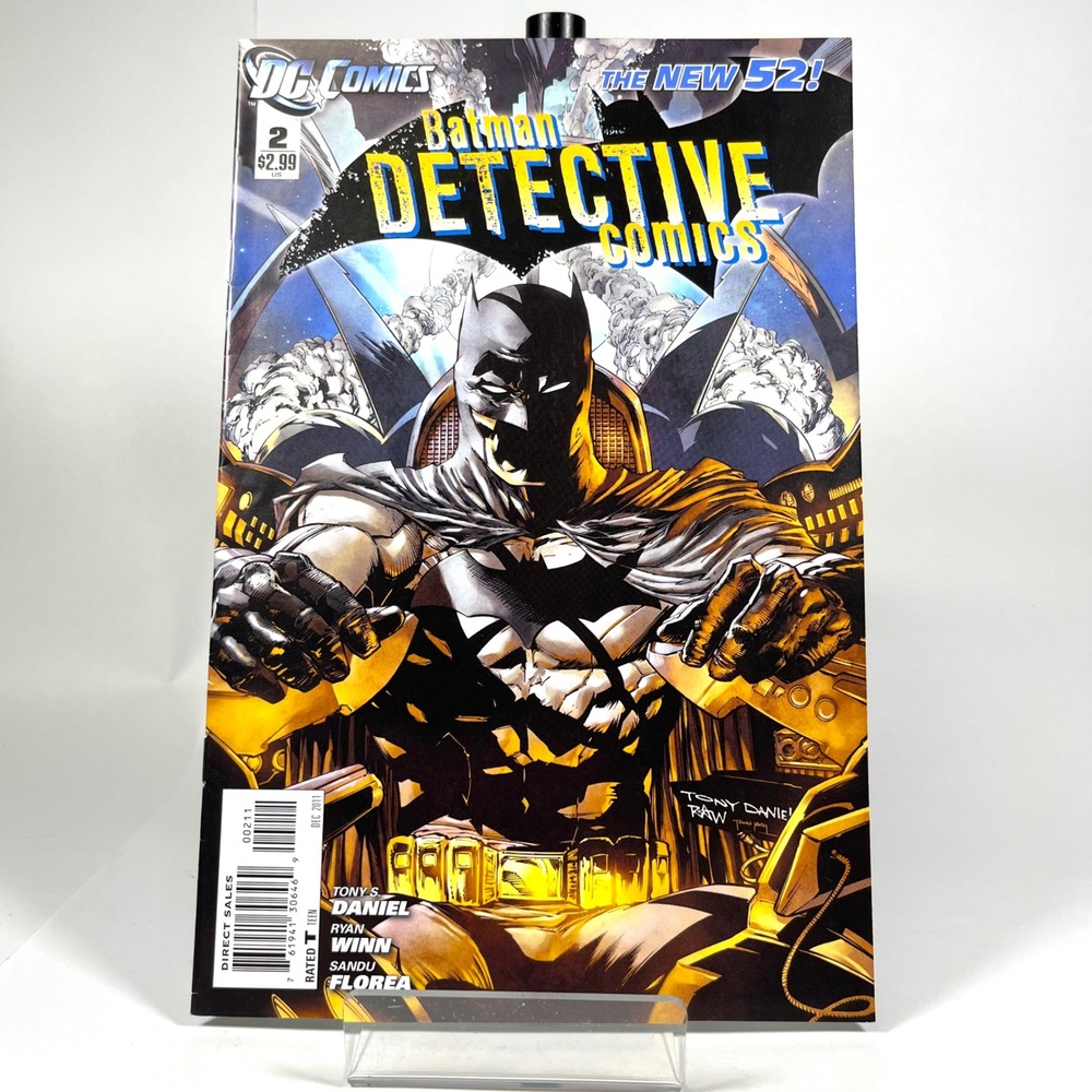 Detective Comics 2 DC Comics 2011 The New 52 Batman Dollmaker Tony Daniel Cover